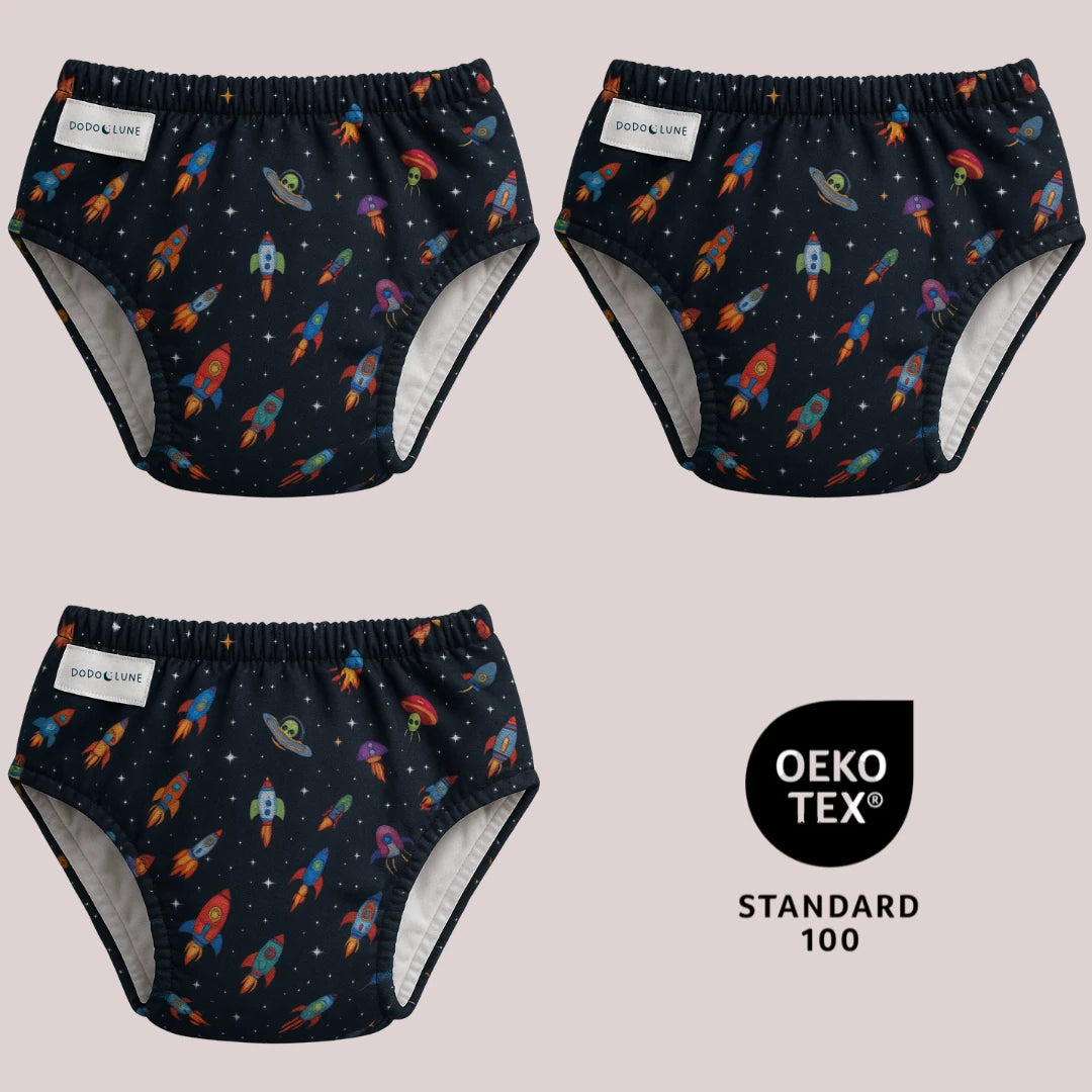 Les Culottes d'apprentissage OEKO-TEX® pour la Nuit 🌙