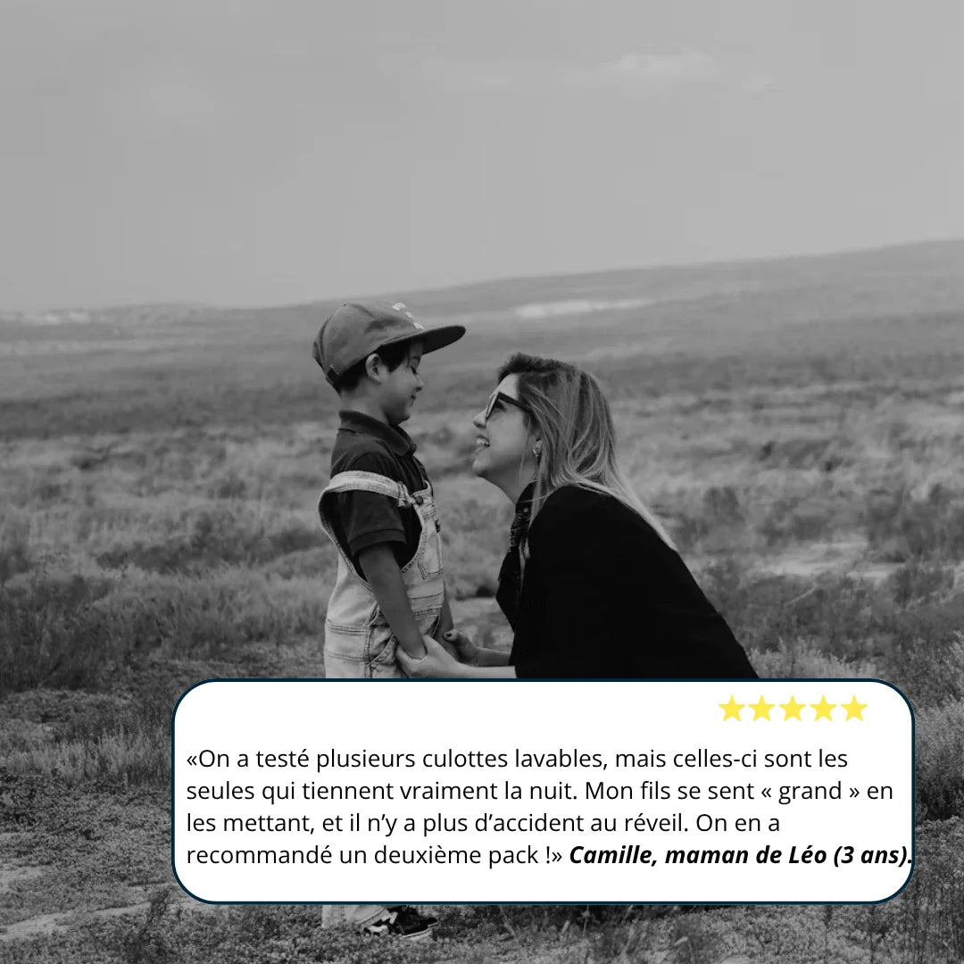 Les Culottes d'apprentissage OEKO-TEX® pour la Nuit 🌙