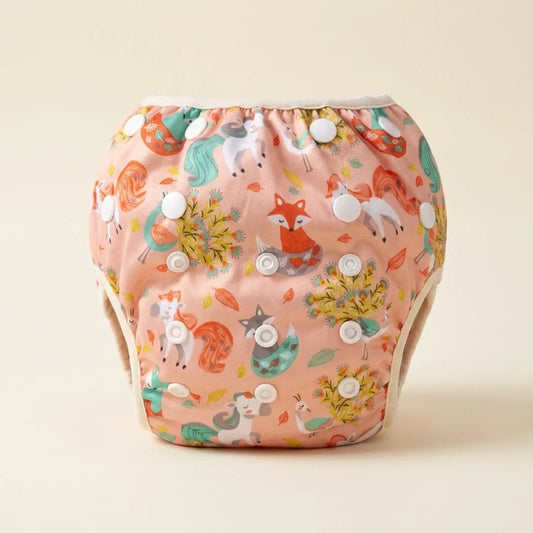 Maillot de bain bébé réutilisable, anti-fuites et ajustable
