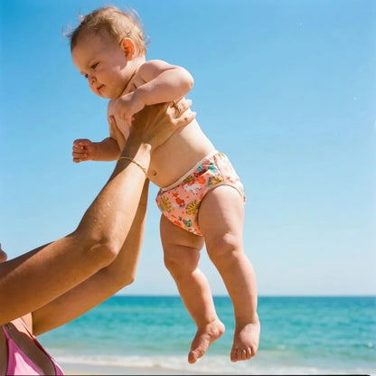 Maillot de bain bébé réutilisable, anti-fuites et ajustable