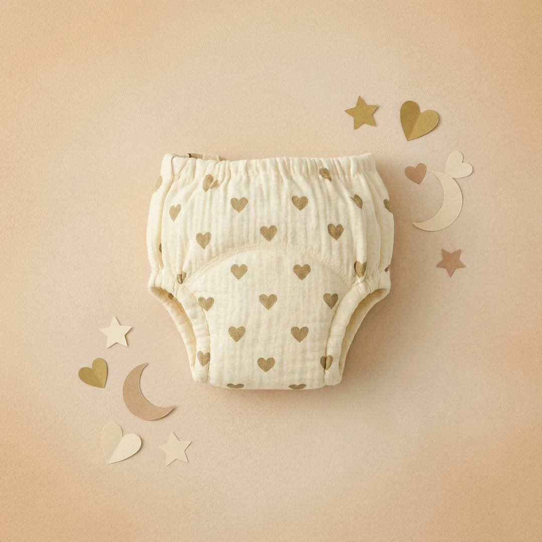 Les culottes d'apprentissage 100% coton que les enfants adorent porter