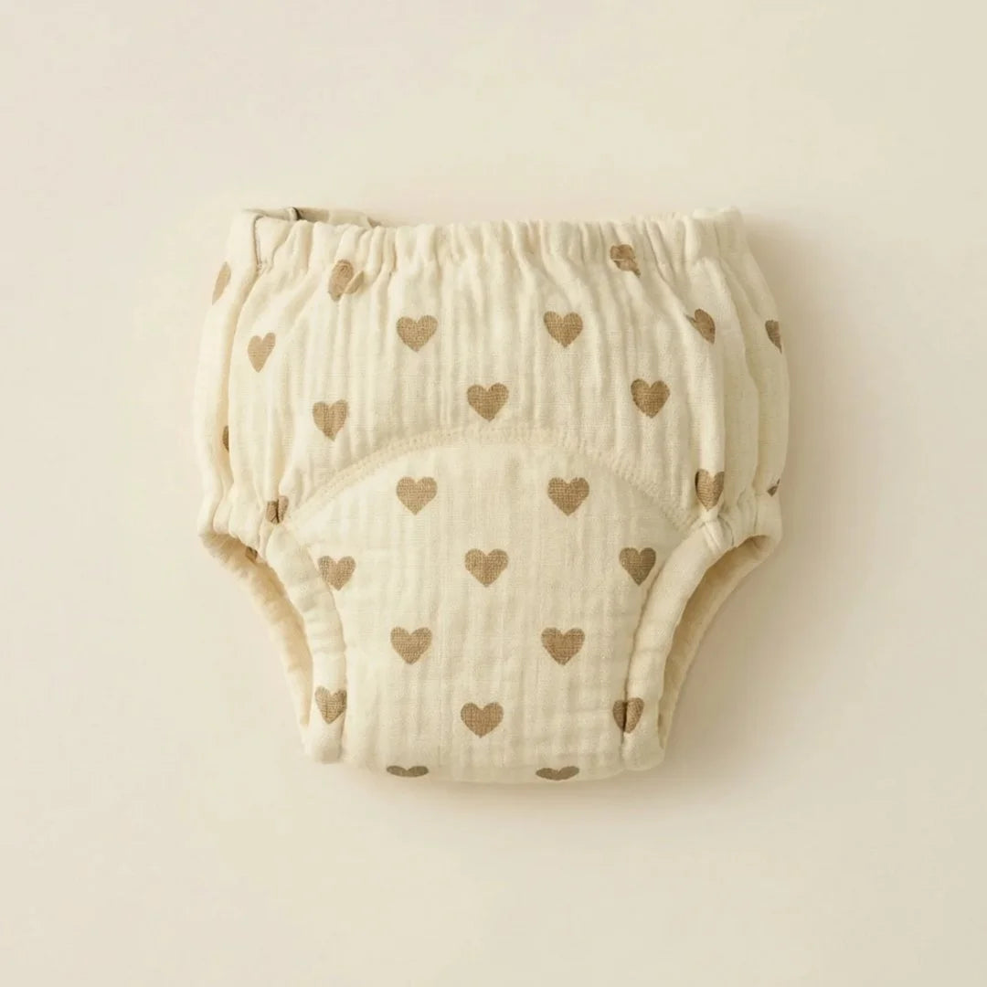 Culottes d'Apprentissage Lavables 400 fois et Réutilisables - 100% Coton - Enfilage facile dès 18 mois