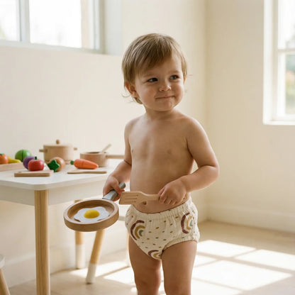 Les culottes d'apprentissage 100% coton que les enfants adorent porter