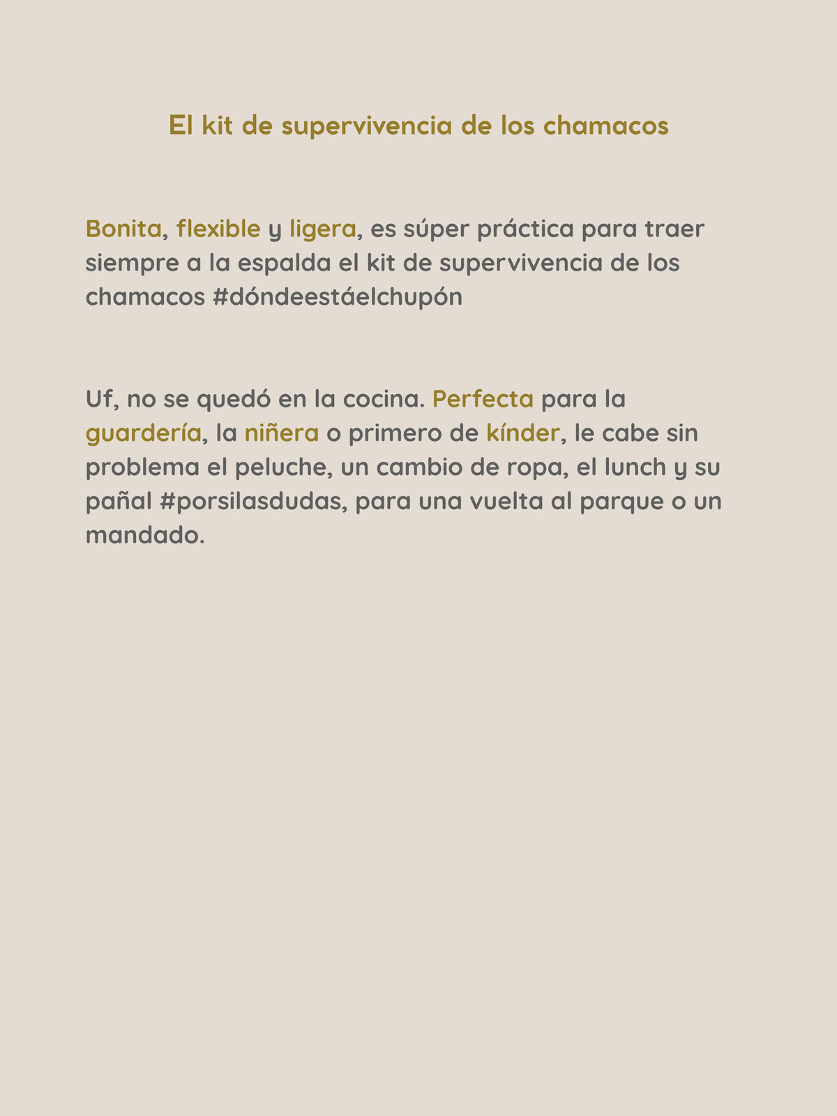 Mochila personalizada para bebé, que solo es suya – Mi Primera Mochila™