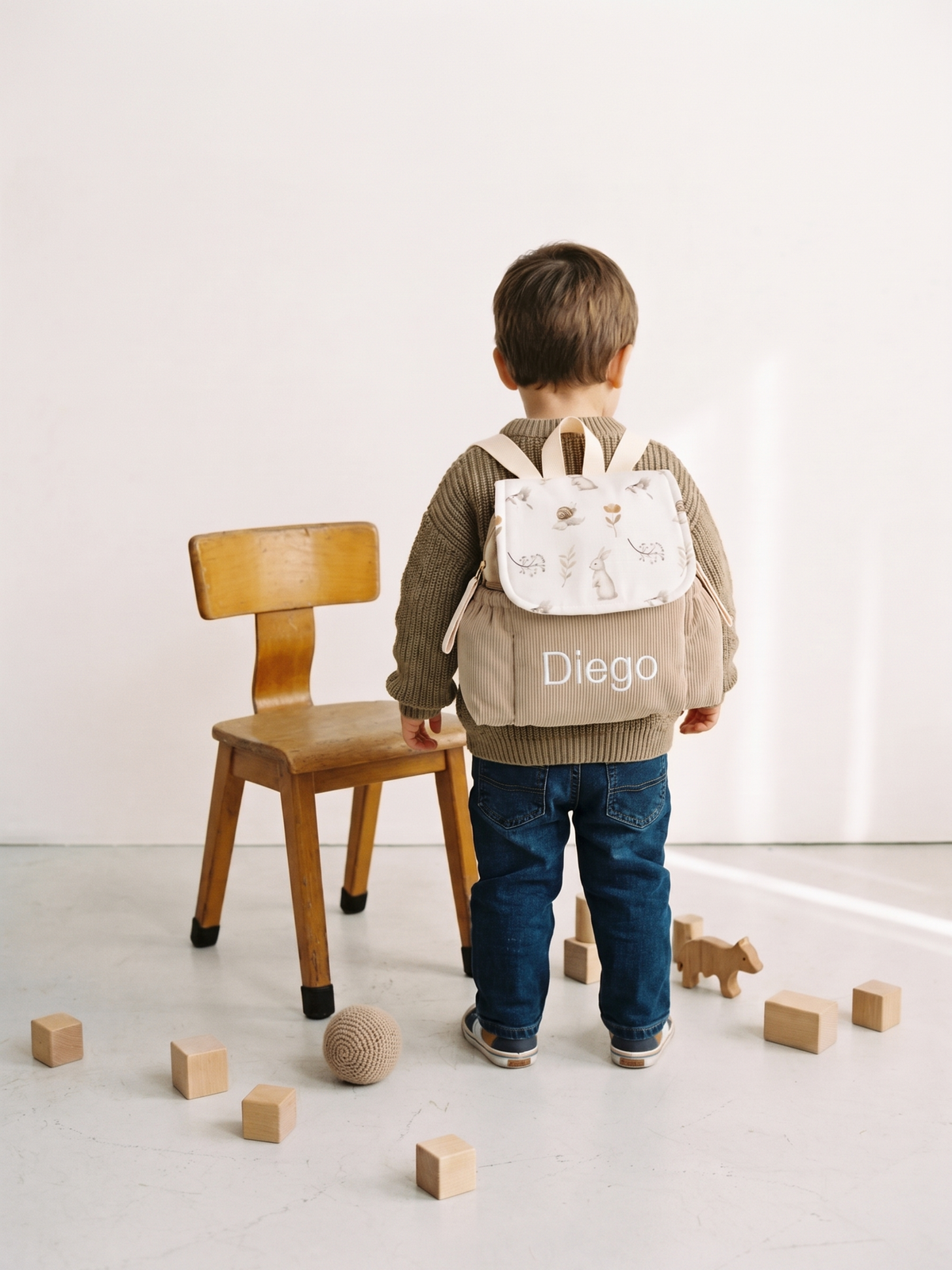 Mochila personalizada para bebé, que solo es suya – Mi Primera Mochila™