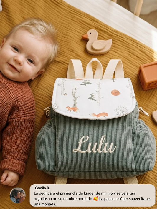 Mochila personalizada para bebé, que solo es suya – Mi Primera Mochila™